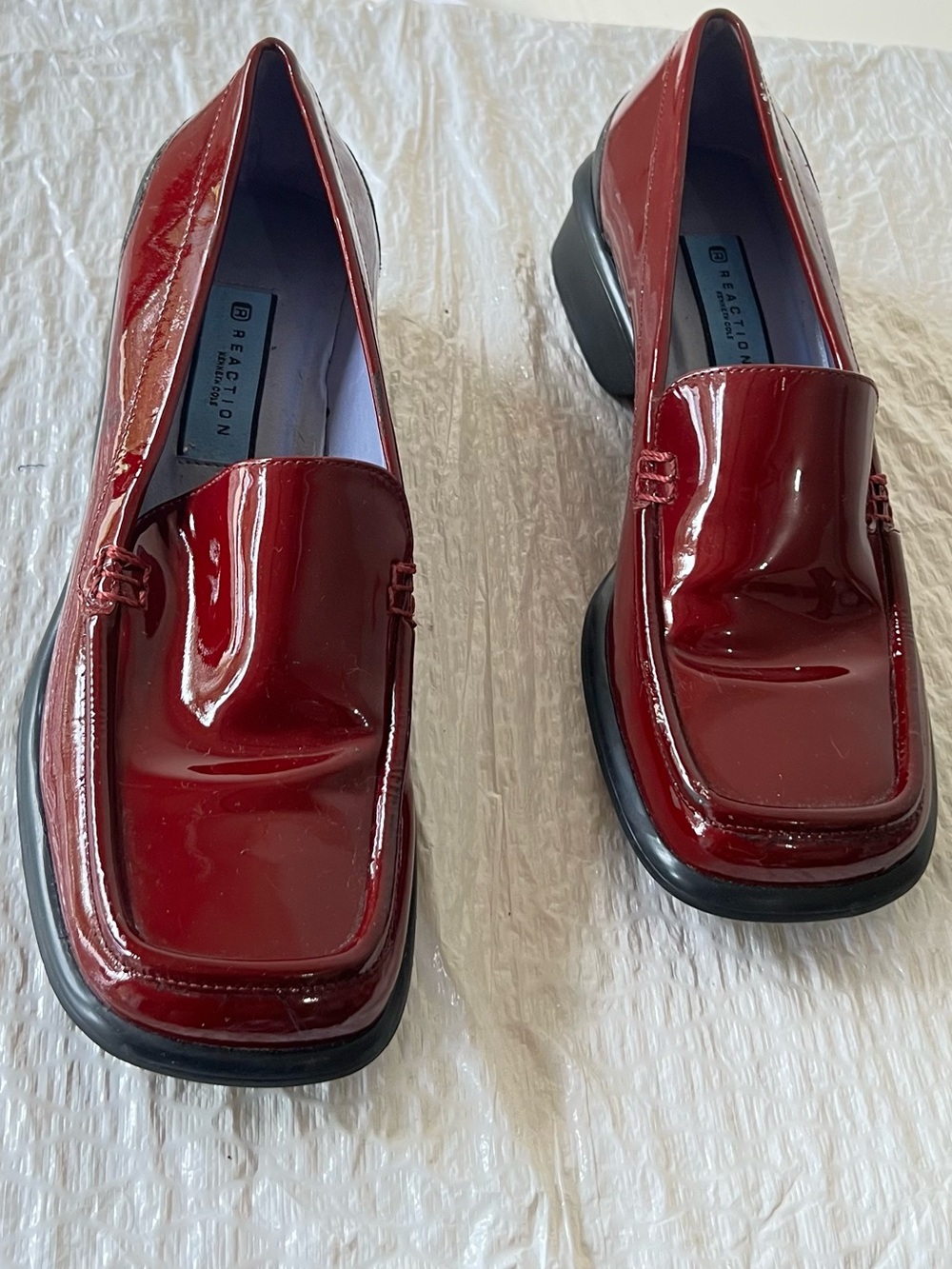 Kenneth Cole Reaction Women's Red Patent Loafers